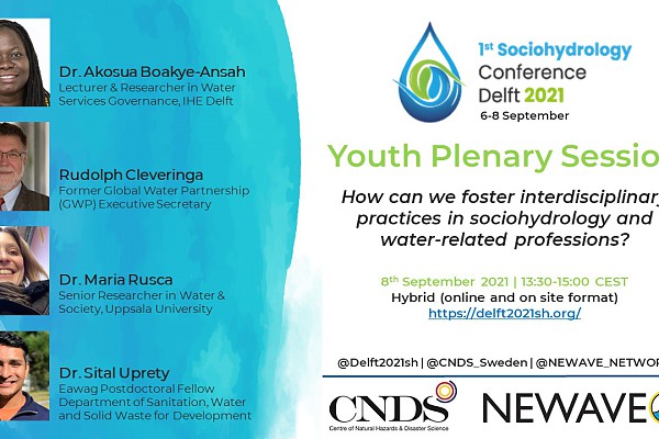 Delft International Conference on Sociohydrology | NEWAVE & CNDS Youth Plenary Session